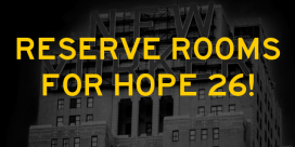 Reserve Rooms For HOPE 26!